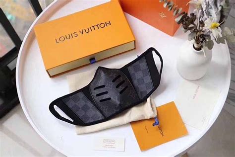 blue louis vuitton face mask|authentic Louis Vuitton face mask.